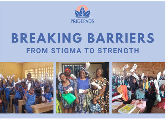 Empowered women participating in a PridePads Africa workshop, breaking menstrual health stigma through education and community engagement